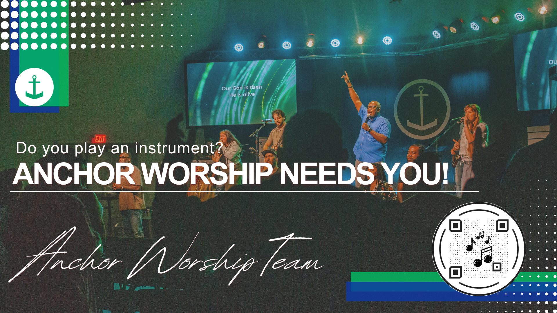Do you play an instrument? Anchor Worship needs you